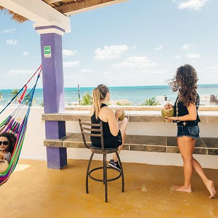 The Mermaid Hostel Beach (Adults Only) Cancún Exterior foto