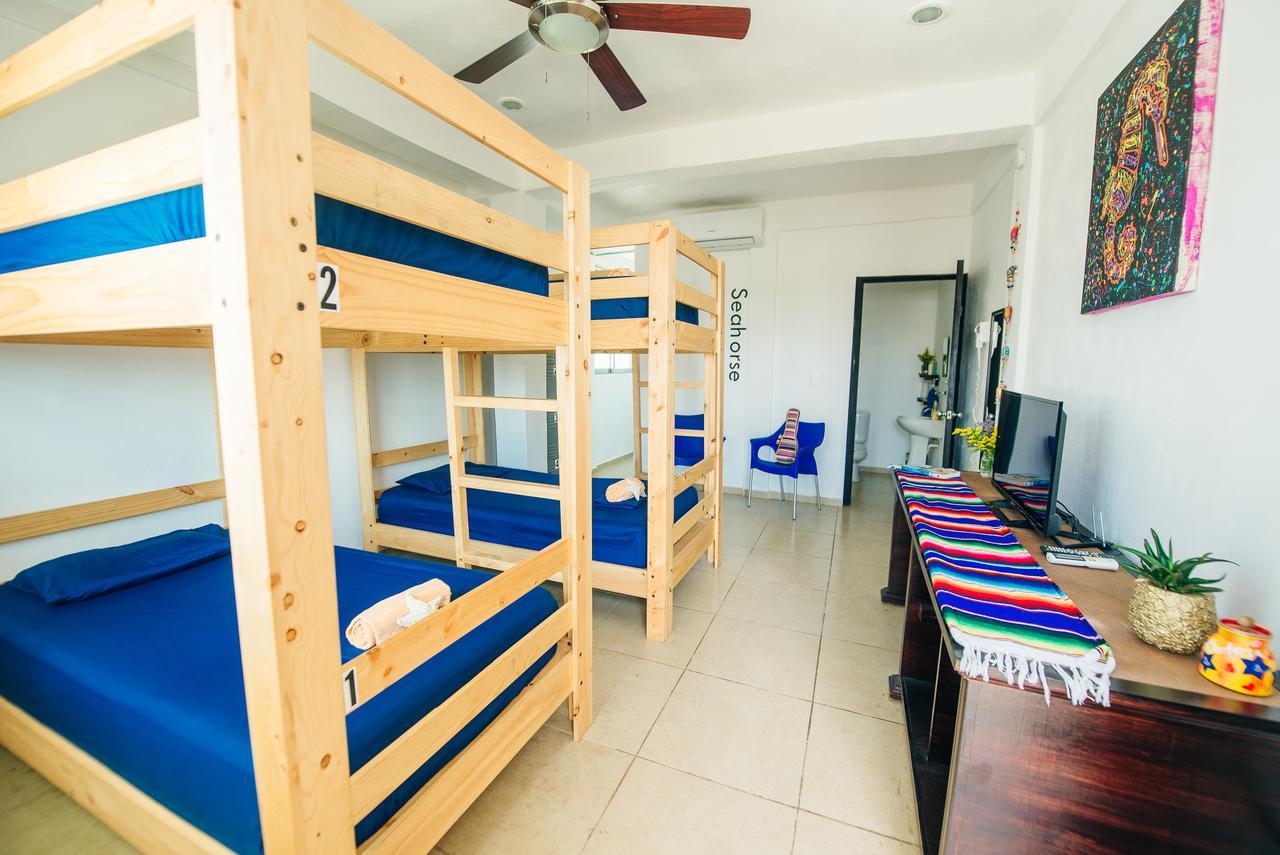 The Mermaid Hostel Beach (Adults Only) Cancún Exterior foto