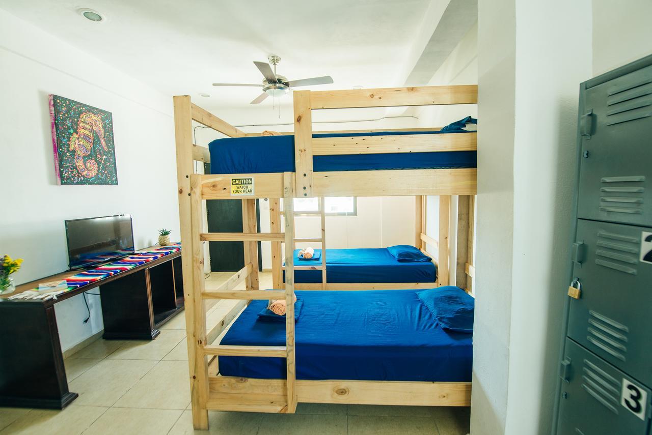The Mermaid Hostel Beach (Adults Only) Cancún Exterior foto